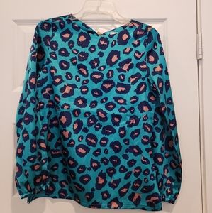 Tracy Negoshian Leopard Print Top